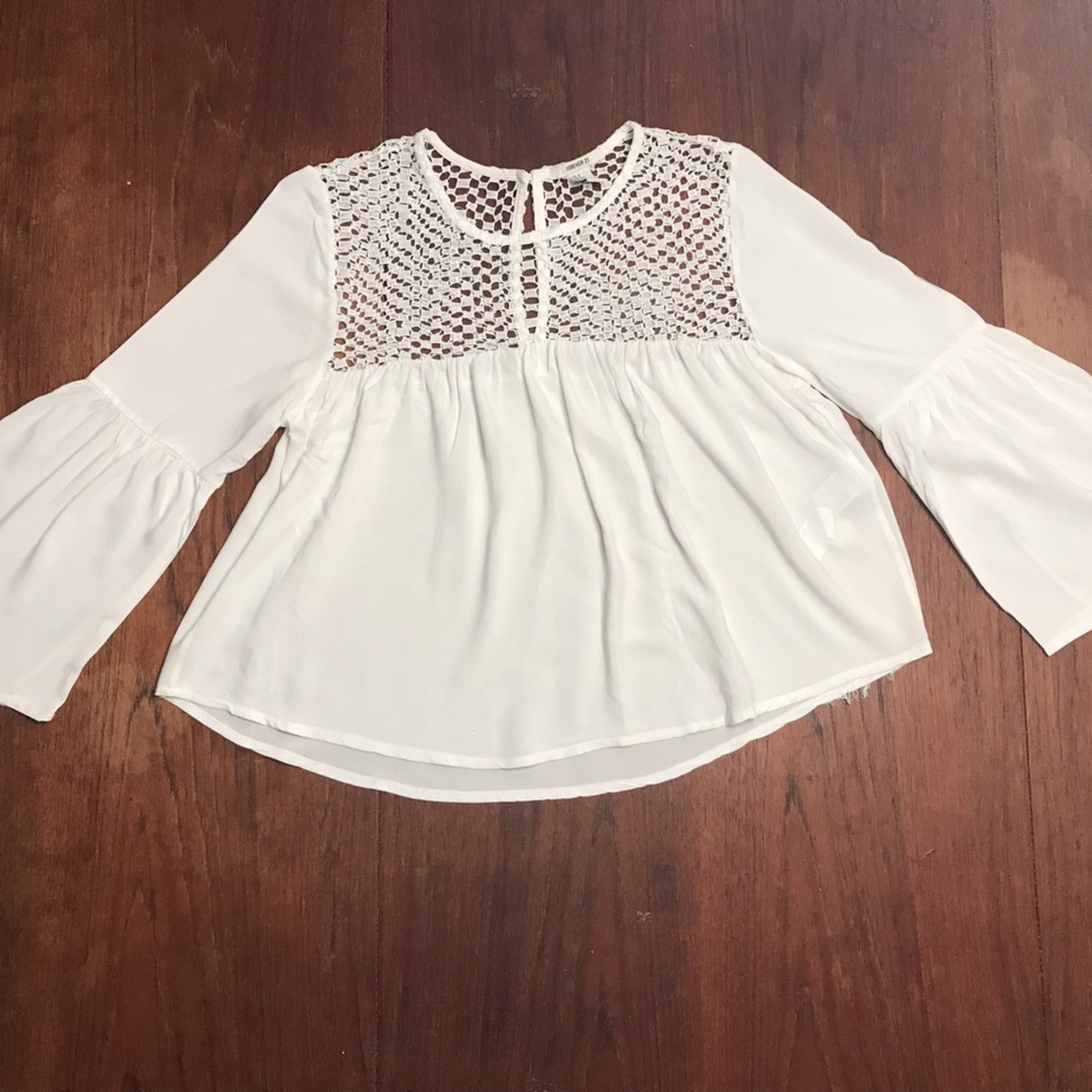 Forever 21 White Blouse
